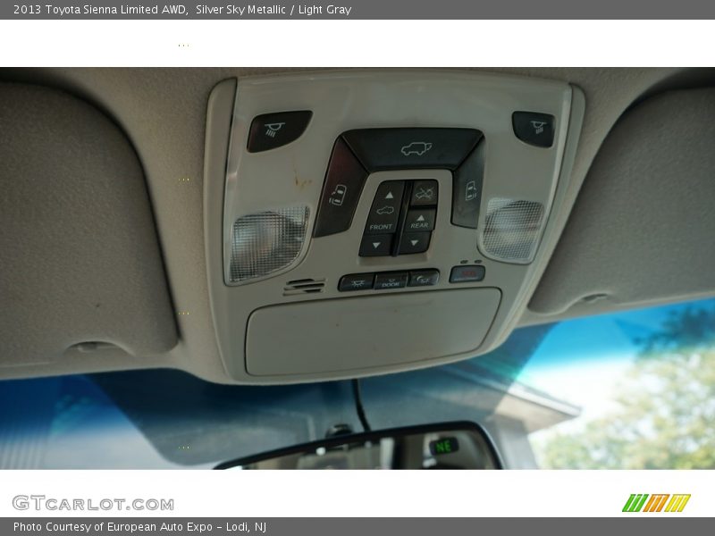 Silver Sky Metallic / Light Gray 2013 Toyota Sienna Limited AWD