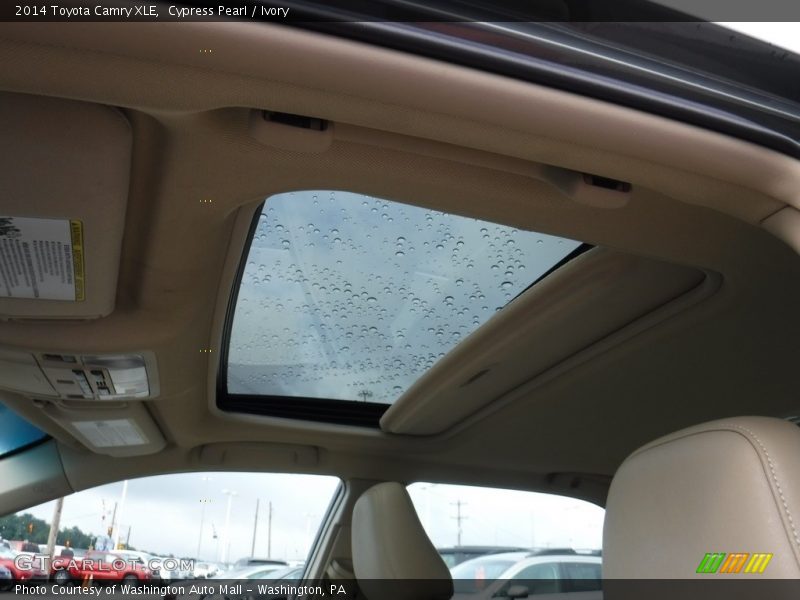 Cypress Pearl / Ivory 2014 Toyota Camry XLE