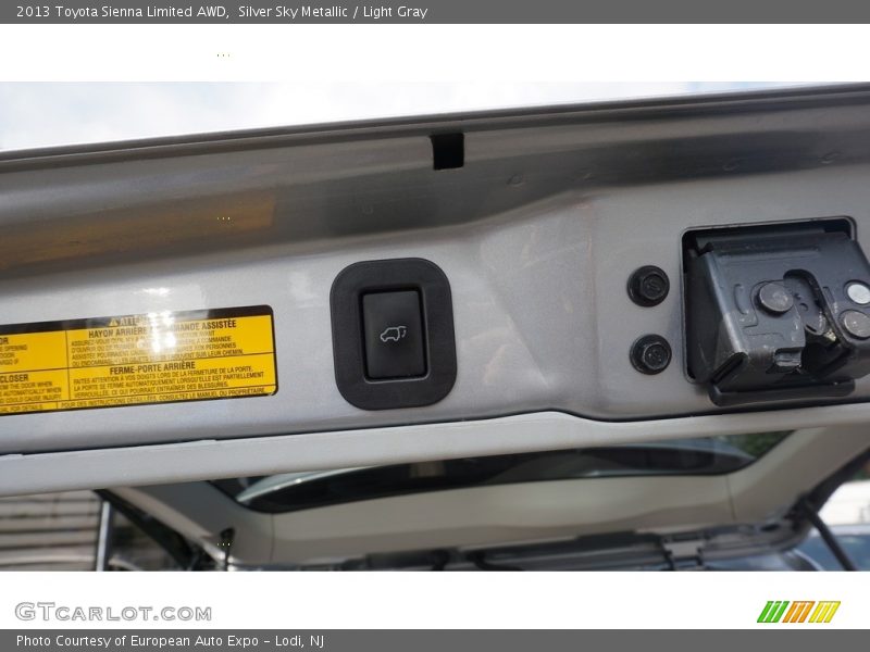 Silver Sky Metallic / Light Gray 2013 Toyota Sienna Limited AWD
