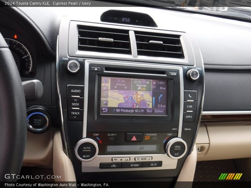 Cypress Pearl / Ivory 2014 Toyota Camry XLE