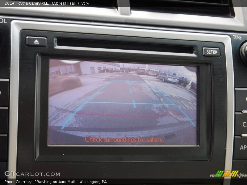 Cypress Pearl / Ivory 2014 Toyota Camry XLE