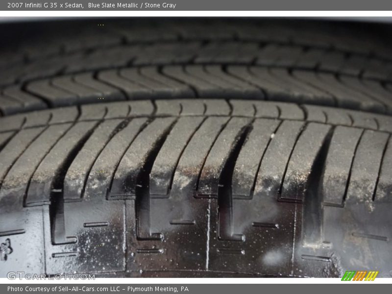 Blue Slate Metallic / Stone Gray 2007 Infiniti G 35 x Sedan