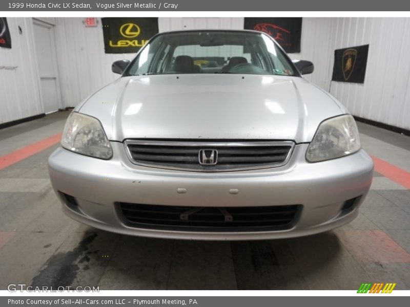 Vogue Silver Metallic / Gray 1999 Honda Civic LX Sedan