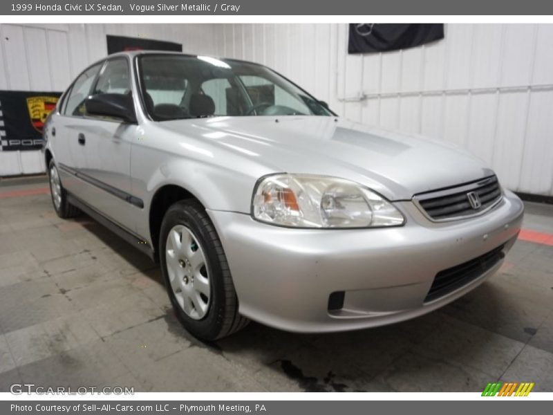 Vogue Silver Metallic / Gray 1999 Honda Civic LX Sedan