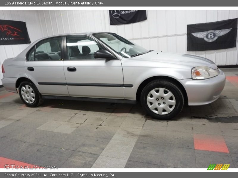 Vogue Silver Metallic / Gray 1999 Honda Civic LX Sedan