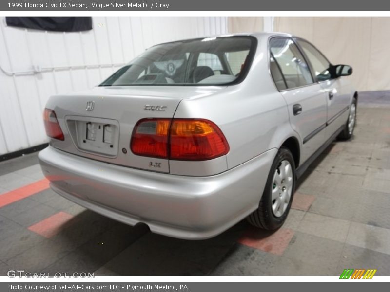 Vogue Silver Metallic / Gray 1999 Honda Civic LX Sedan
