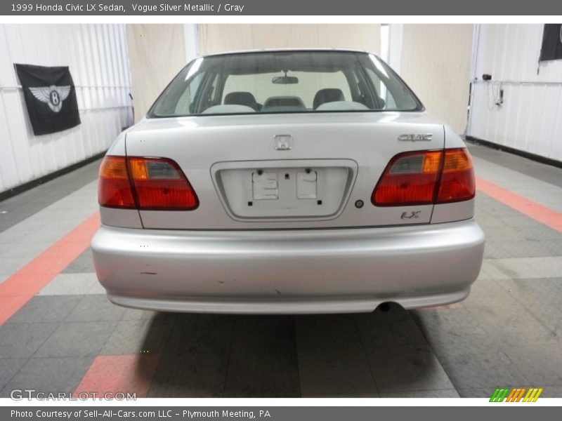Vogue Silver Metallic / Gray 1999 Honda Civic LX Sedan