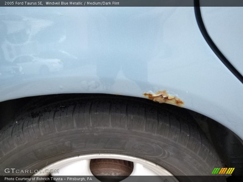 Windveil Blue Metallic / Medium/Dark Flint 2005 Ford Taurus SE