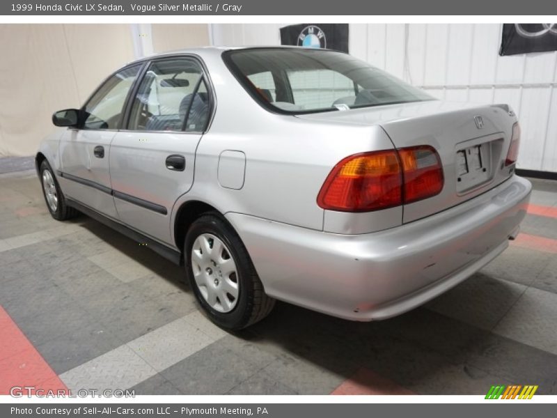 Vogue Silver Metallic / Gray 1999 Honda Civic LX Sedan