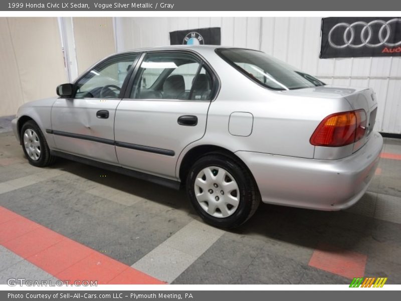 Vogue Silver Metallic / Gray 1999 Honda Civic LX Sedan