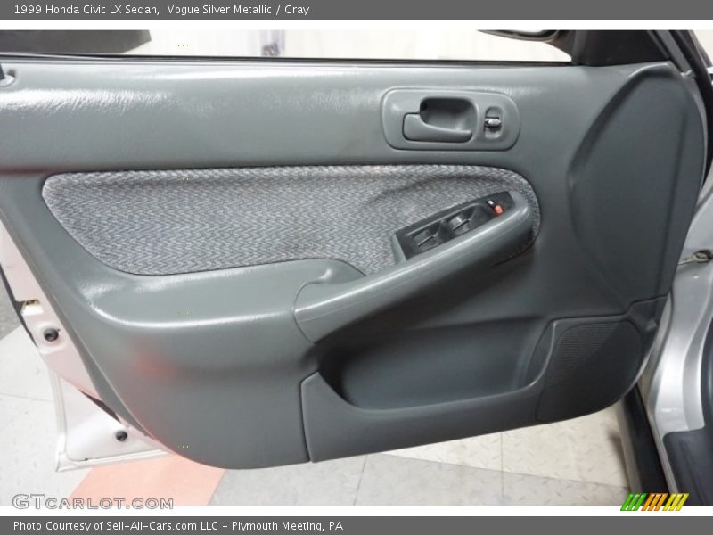 Vogue Silver Metallic / Gray 1999 Honda Civic LX Sedan