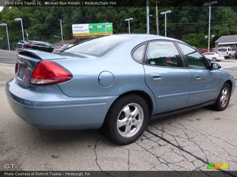 Windveil Blue Metallic / Medium/Dark Flint 2005 Ford Taurus SE