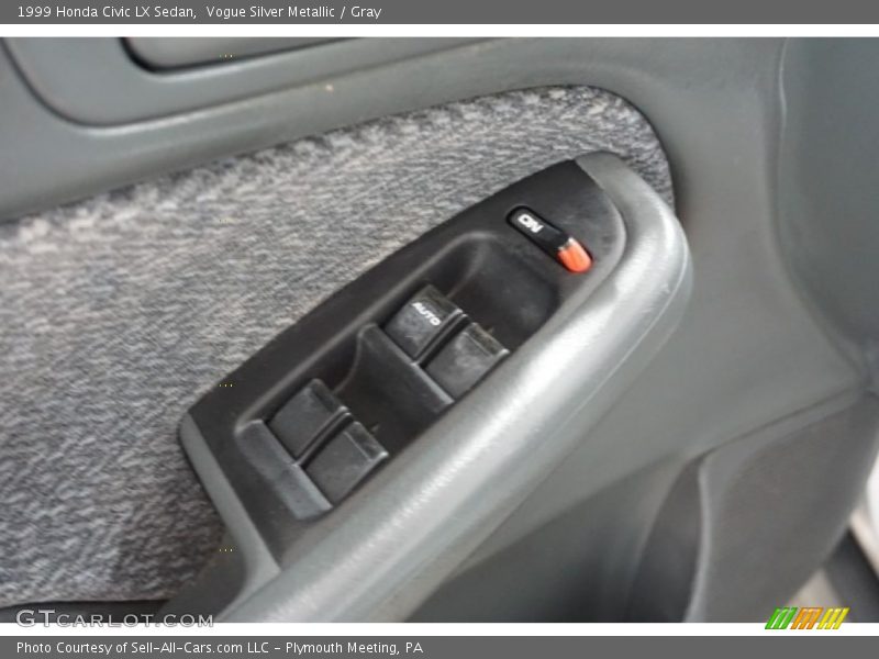 Vogue Silver Metallic / Gray 1999 Honda Civic LX Sedan