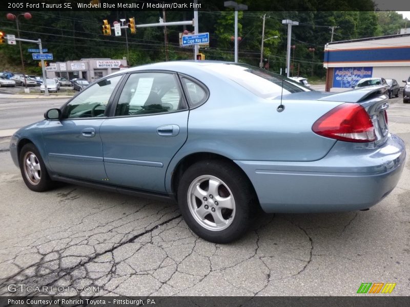 Windveil Blue Metallic / Medium/Dark Flint 2005 Ford Taurus SE