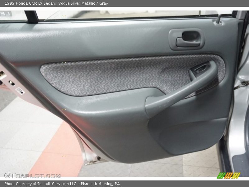 Vogue Silver Metallic / Gray 1999 Honda Civic LX Sedan