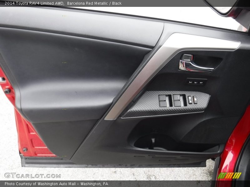 Barcelona Red Metallic / Black 2014 Toyota RAV4 Limited AWD