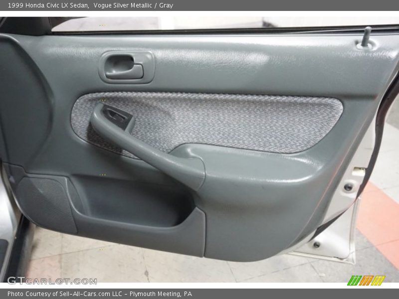 Vogue Silver Metallic / Gray 1999 Honda Civic LX Sedan
