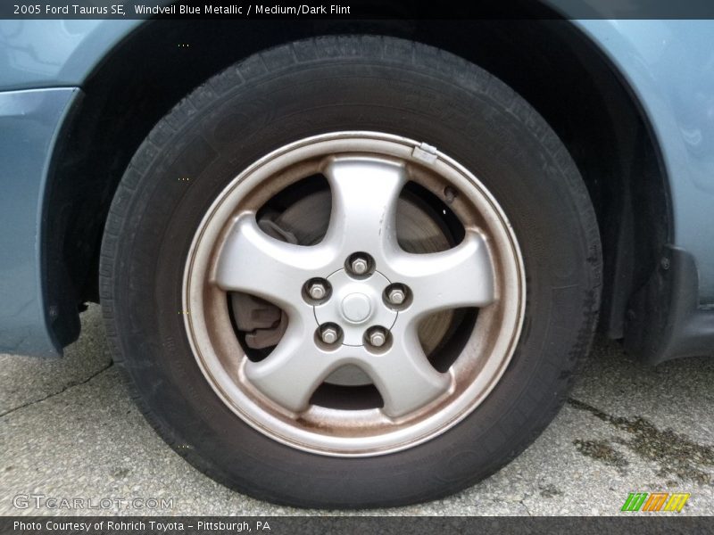 Windveil Blue Metallic / Medium/Dark Flint 2005 Ford Taurus SE
