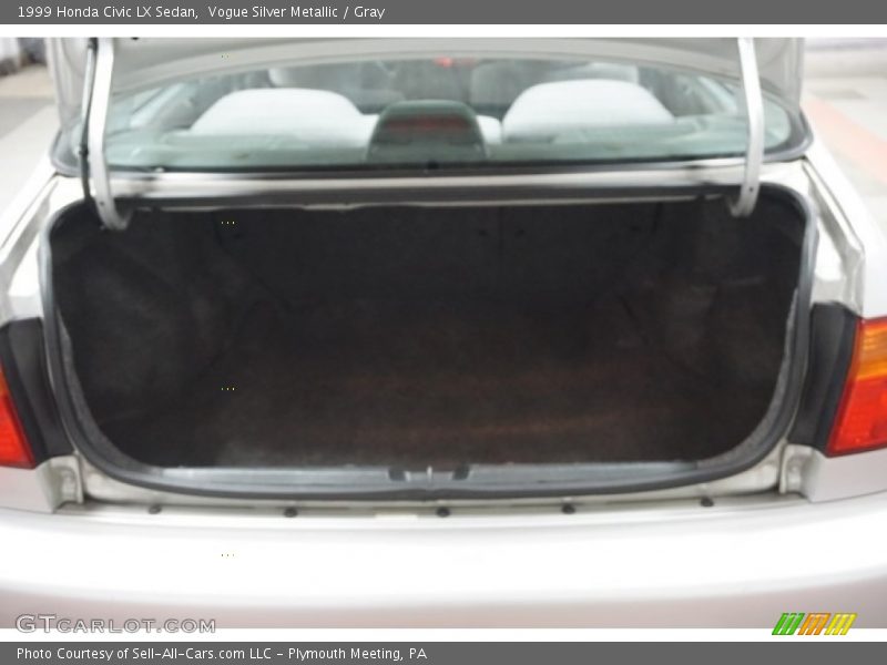 Vogue Silver Metallic / Gray 1999 Honda Civic LX Sedan