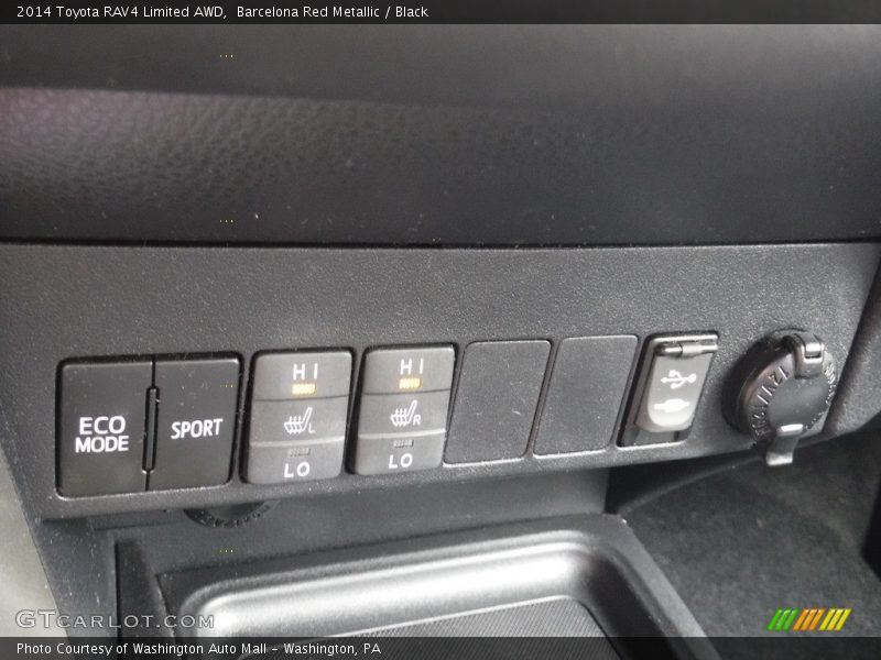 Barcelona Red Metallic / Black 2014 Toyota RAV4 Limited AWD