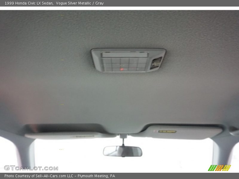 Vogue Silver Metallic / Gray 1999 Honda Civic LX Sedan