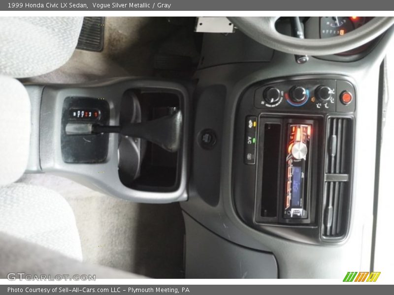 Vogue Silver Metallic / Gray 1999 Honda Civic LX Sedan