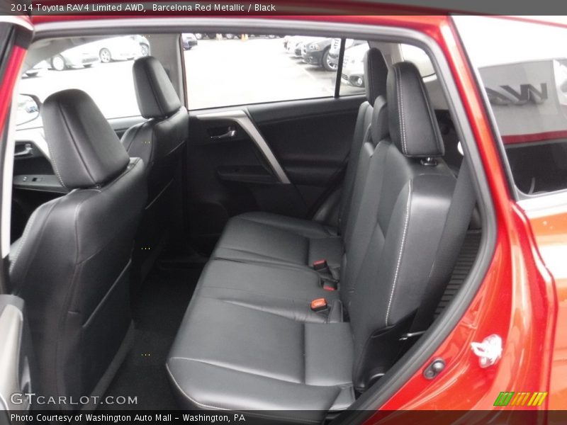 Barcelona Red Metallic / Black 2014 Toyota RAV4 Limited AWD
