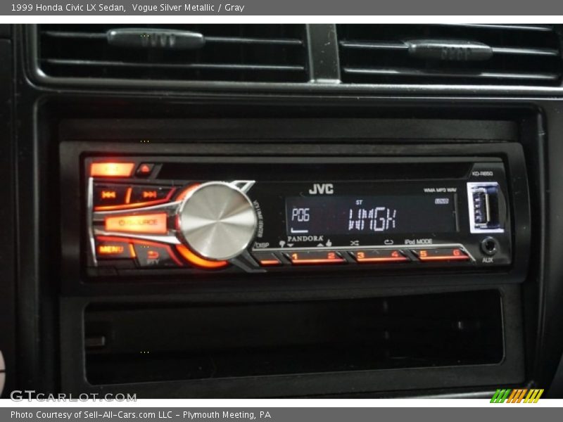 Vogue Silver Metallic / Gray 1999 Honda Civic LX Sedan