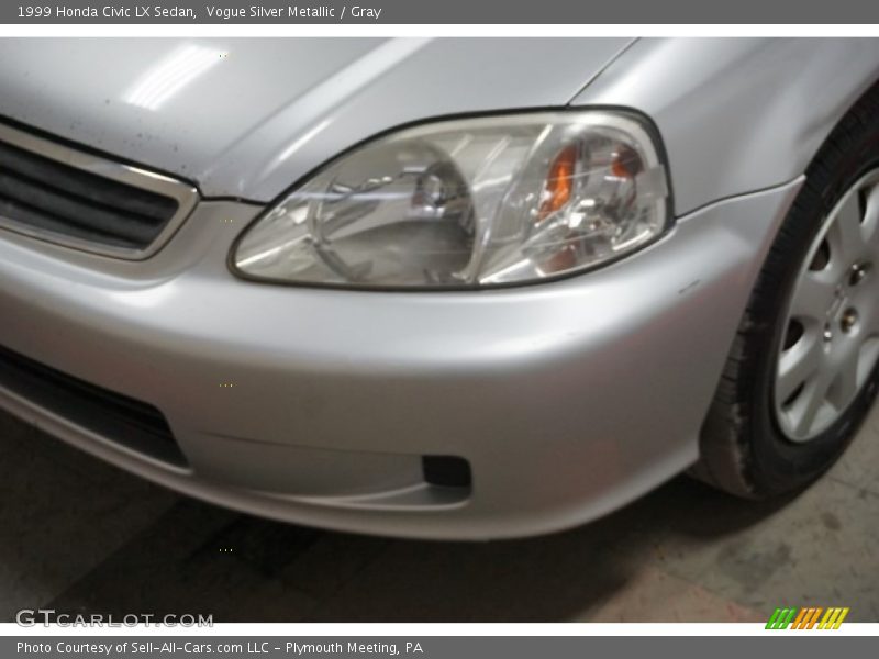 Vogue Silver Metallic / Gray 1999 Honda Civic LX Sedan