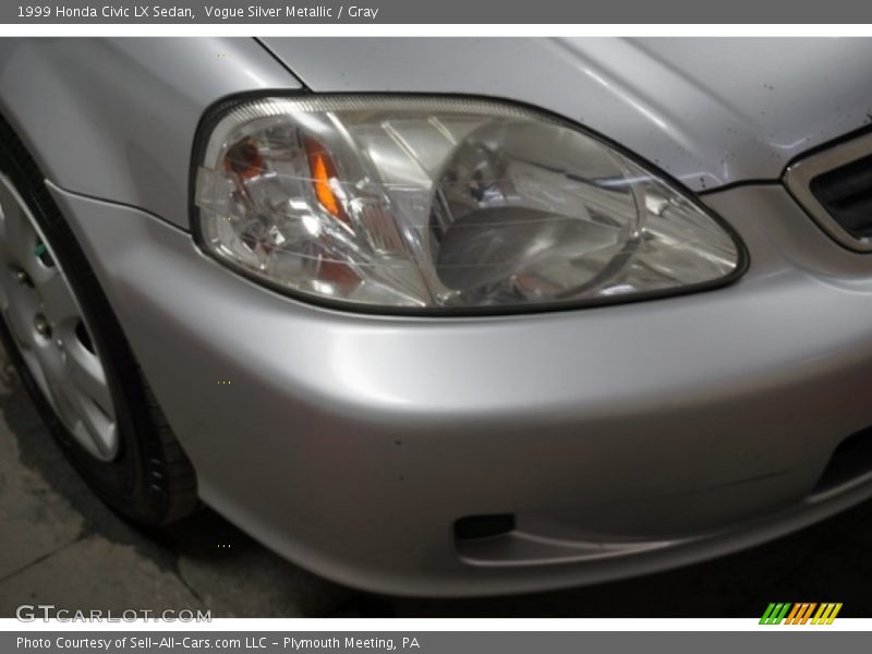 Vogue Silver Metallic / Gray 1999 Honda Civic LX Sedan