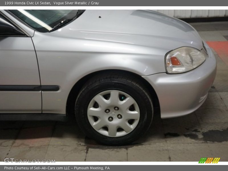 Vogue Silver Metallic / Gray 1999 Honda Civic LX Sedan