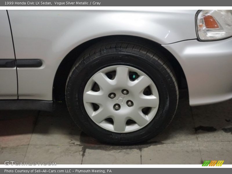 Vogue Silver Metallic / Gray 1999 Honda Civic LX Sedan