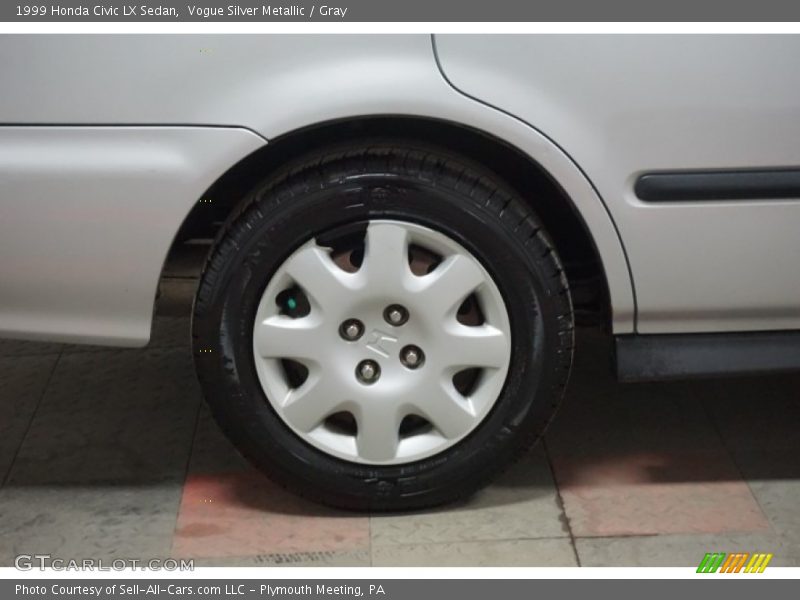 Vogue Silver Metallic / Gray 1999 Honda Civic LX Sedan