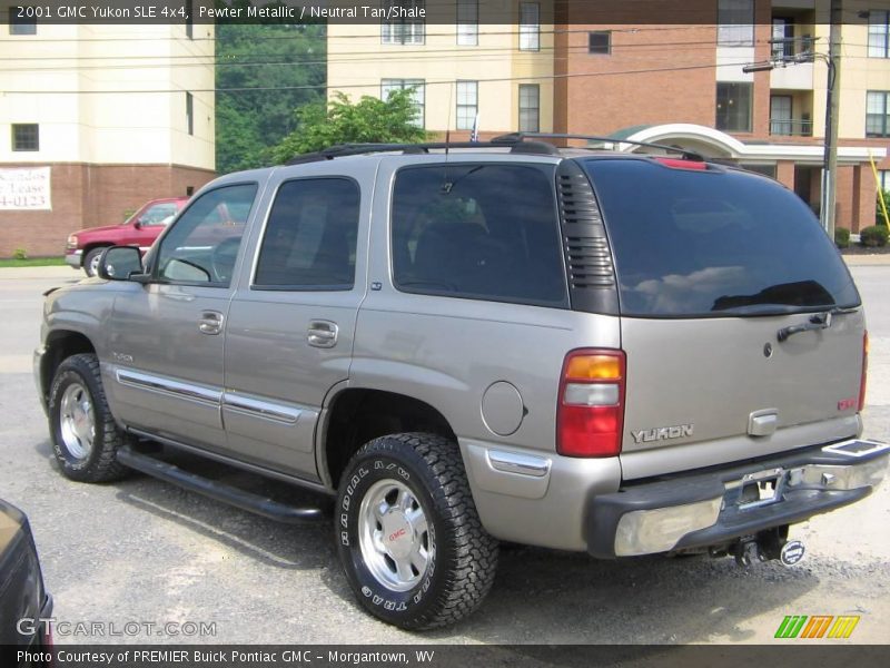 Pewter Metallic / Neutral Tan/Shale 2001 GMC Yukon SLE 4x4