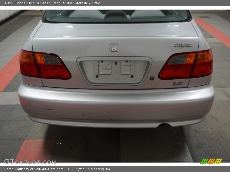 Vogue Silver Metallic / Gray 1999 Honda Civic LX Sedan