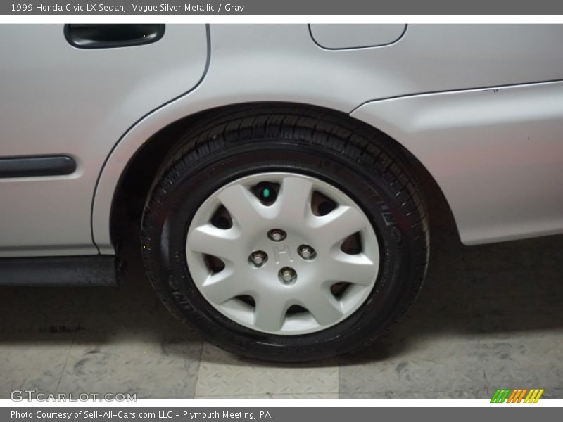 Vogue Silver Metallic / Gray 1999 Honda Civic LX Sedan