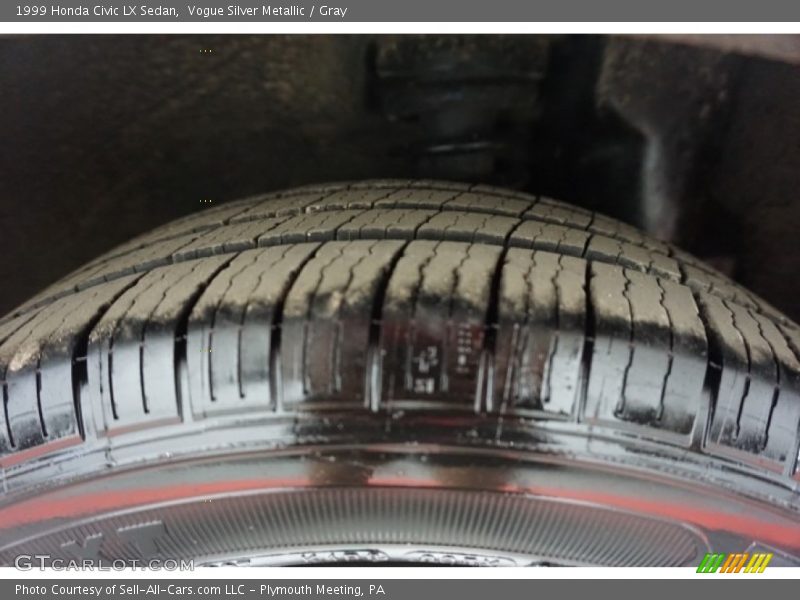 Vogue Silver Metallic / Gray 1999 Honda Civic LX Sedan