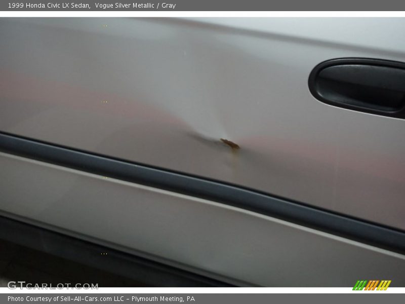 Vogue Silver Metallic / Gray 1999 Honda Civic LX Sedan