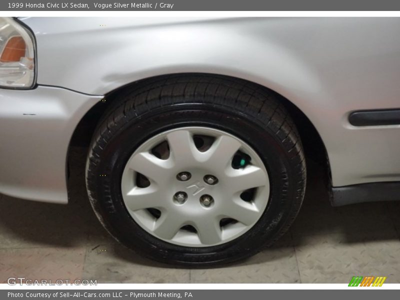 Vogue Silver Metallic / Gray 1999 Honda Civic LX Sedan