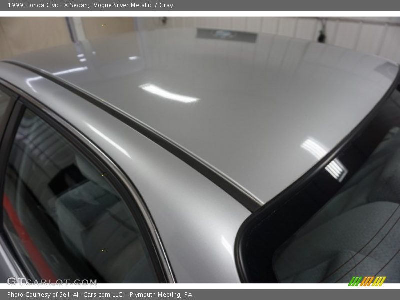 Vogue Silver Metallic / Gray 1999 Honda Civic LX Sedan