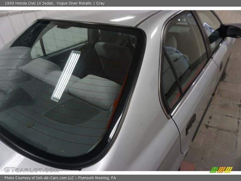 Vogue Silver Metallic / Gray 1999 Honda Civic LX Sedan