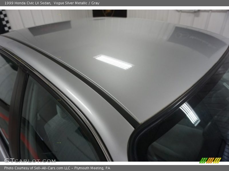 Vogue Silver Metallic / Gray 1999 Honda Civic LX Sedan