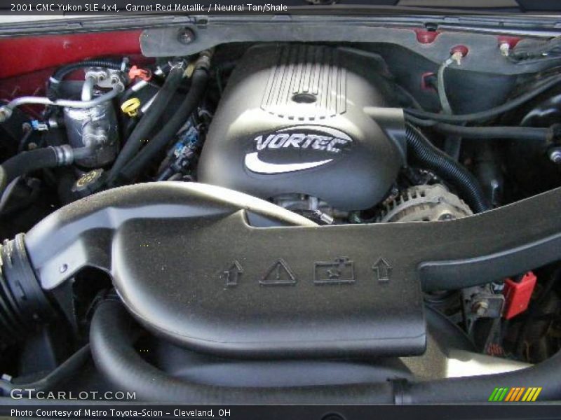Garnet Red Metallic / Neutral Tan/Shale 2001 GMC Yukon SLE 4x4