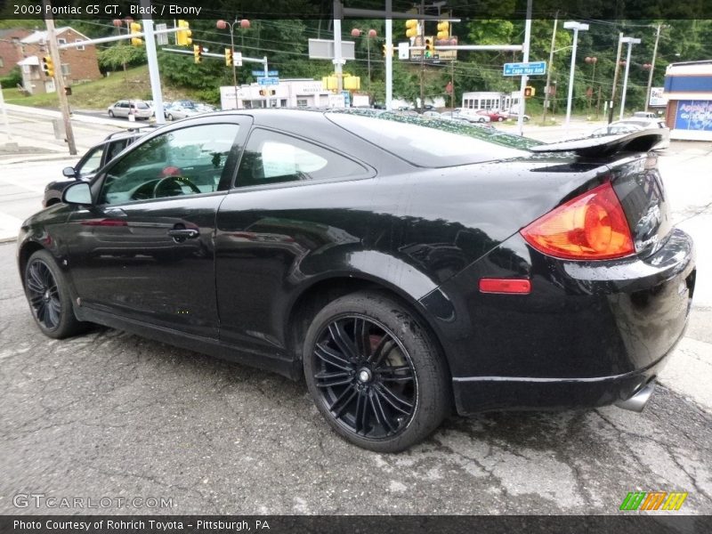 Black / Ebony 2009 Pontiac G5 GT