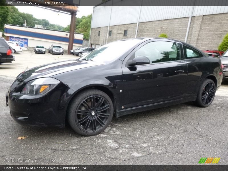 Black / Ebony 2009 Pontiac G5 GT