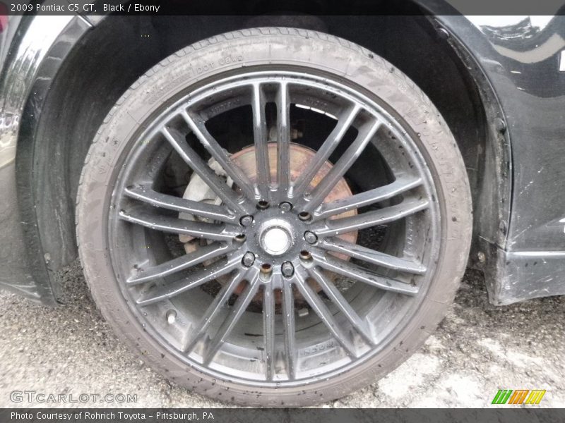 Black / Ebony 2009 Pontiac G5 GT