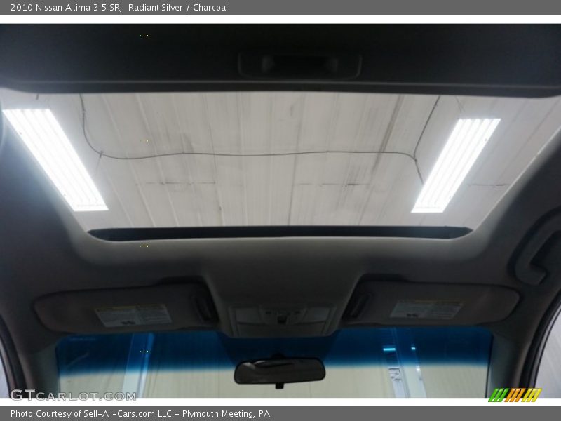 Radiant Silver / Charcoal 2010 Nissan Altima 3.5 SR