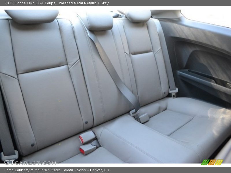 Polished Metal Metallic / Gray 2012 Honda Civic EX-L Coupe