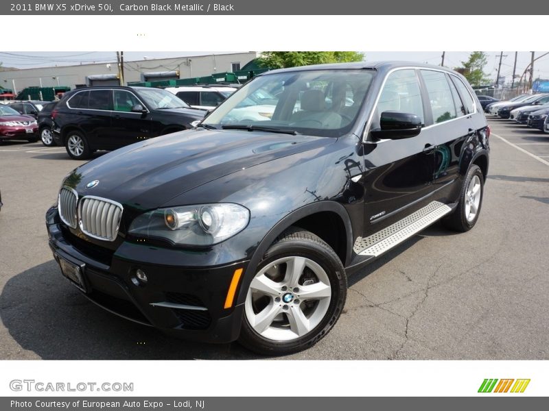 Carbon Black Metallic / Black 2011 BMW X5 xDrive 50i