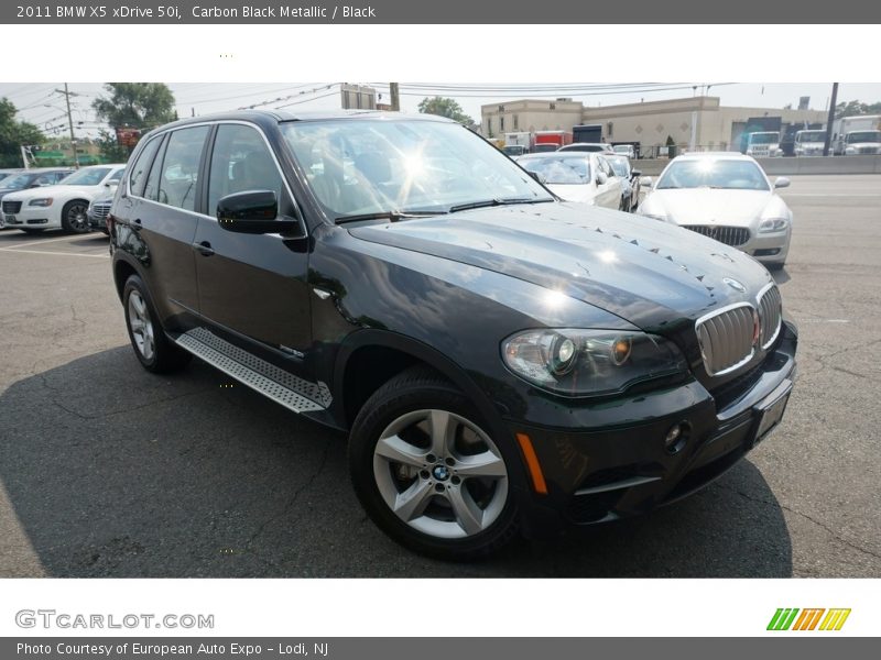 Carbon Black Metallic / Black 2011 BMW X5 xDrive 50i